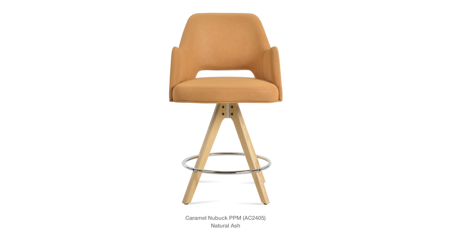 Picture of Marash Arm Pyramid Swivel Stool 