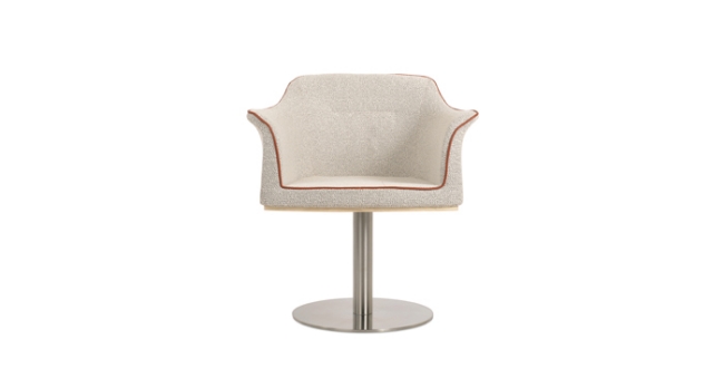 Picture of London Arm Round Swivel Chair 